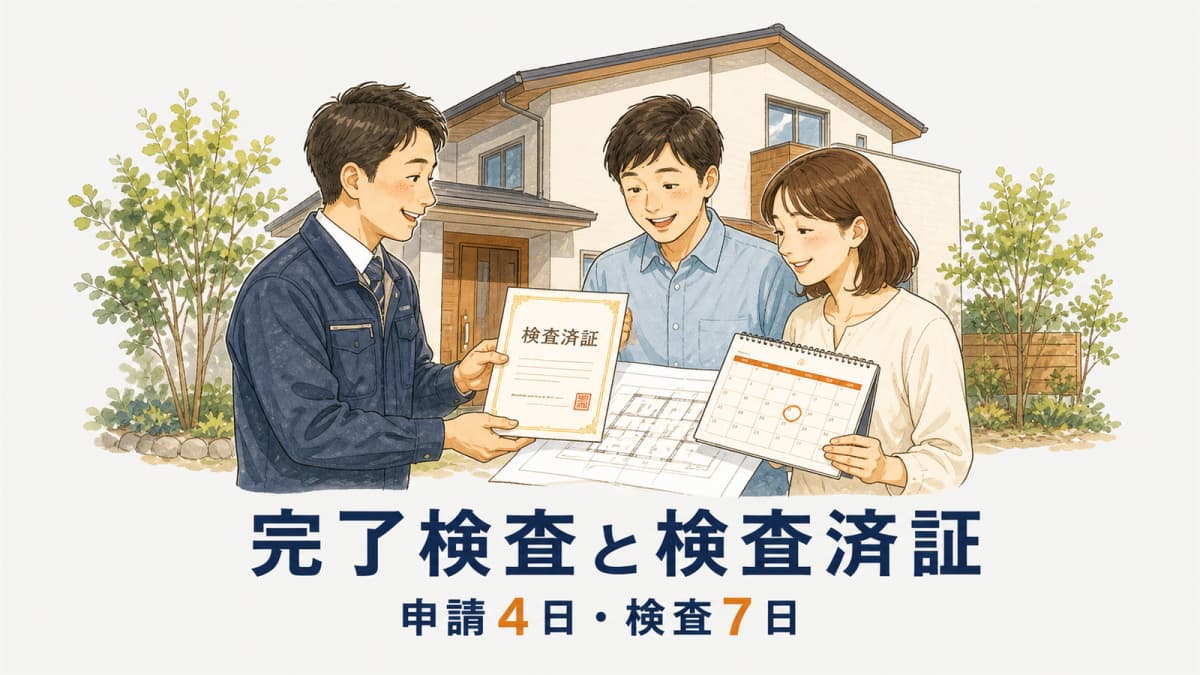 完了検査と検査済証|工務店の申請期限・準備・引渡し管理【2026年版】
